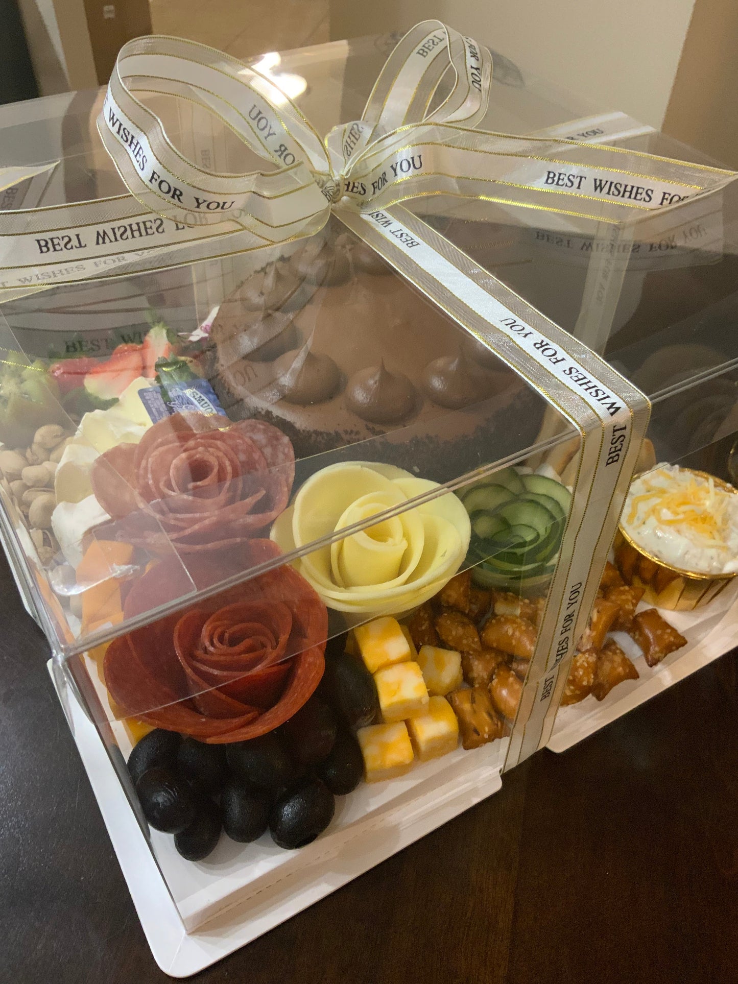 Charcuterie Cake Box