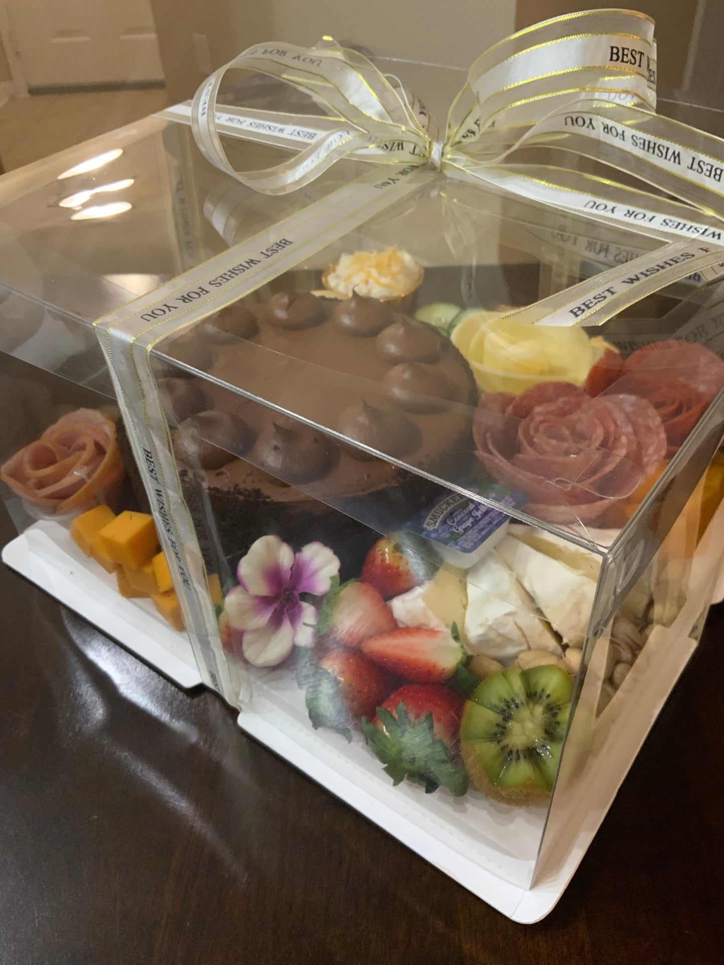 Charcuterie Cake Box